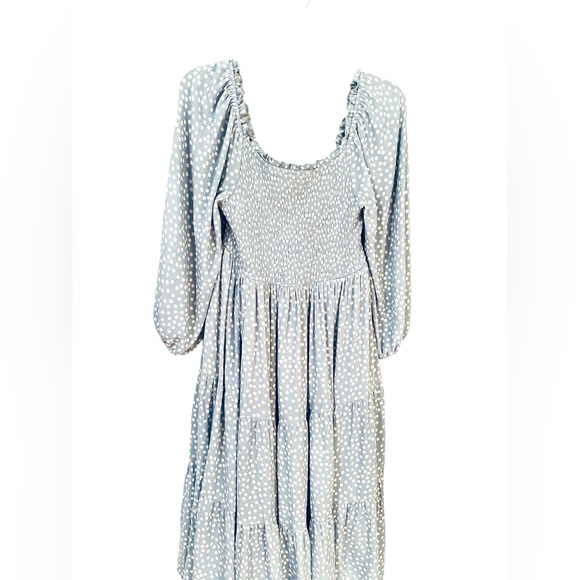 Midi Guaze 3/4 Length Sleeve Dress - Picture 2 of 6